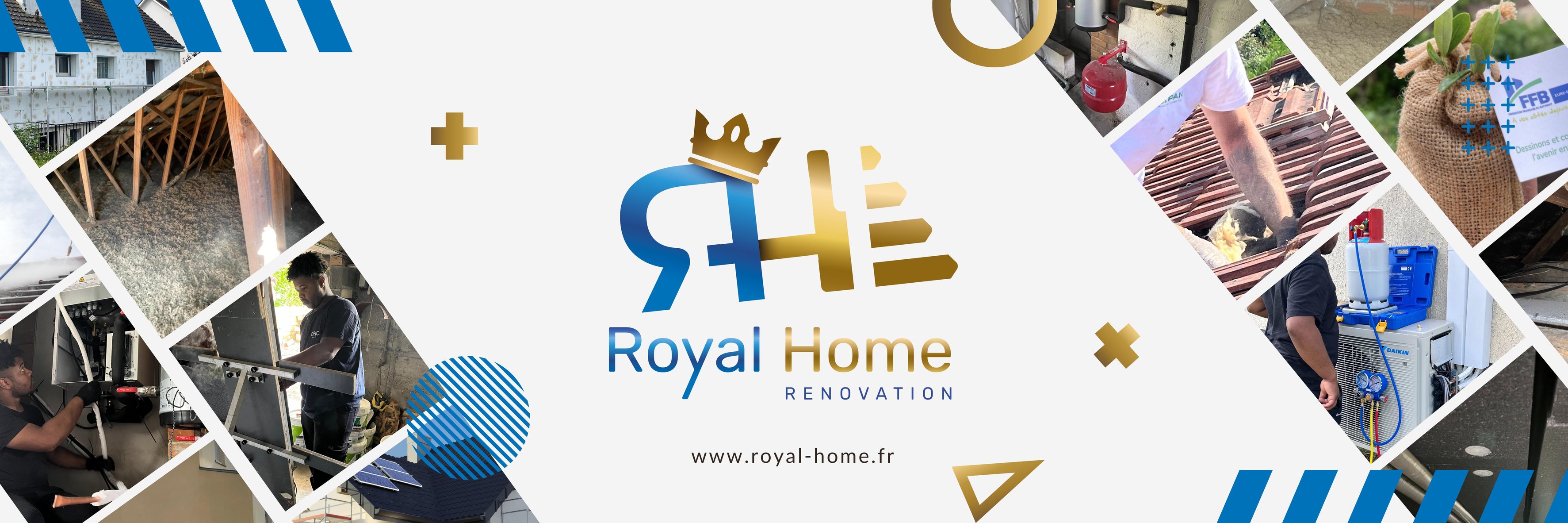 Travaux de rénovation énergétique par Royal'Home rénovation à Brou