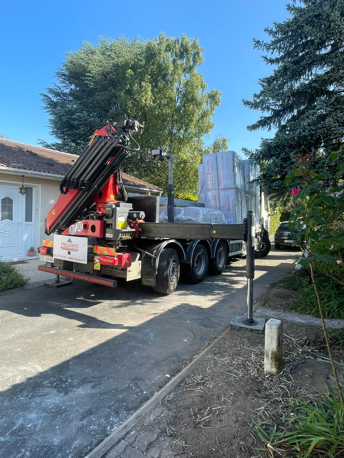 Travaux de rénovation globale sur une maison